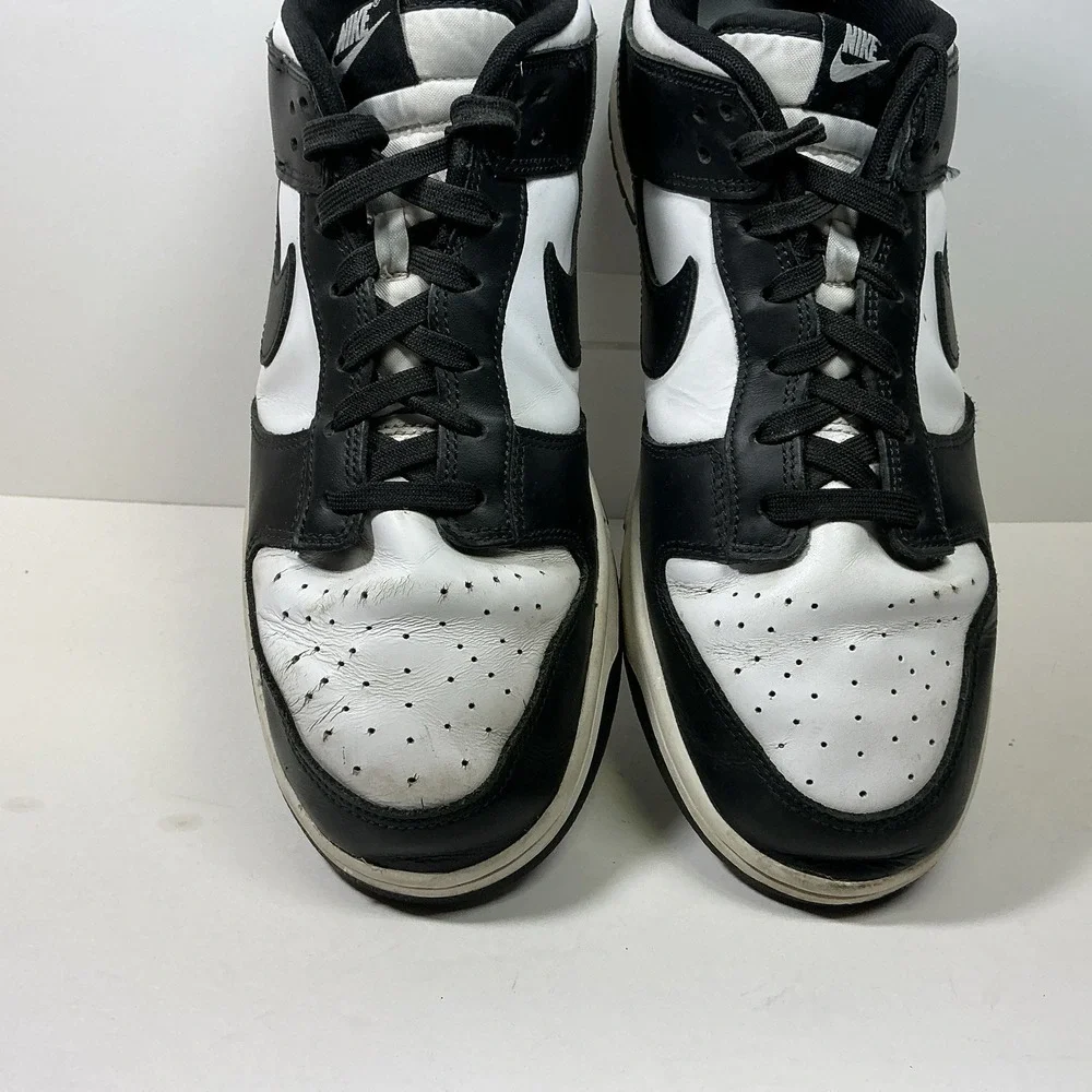 Nike Dunk Low Panda Sneakers Size US Mens 13 Black White DD1391-100 retro OG SB
